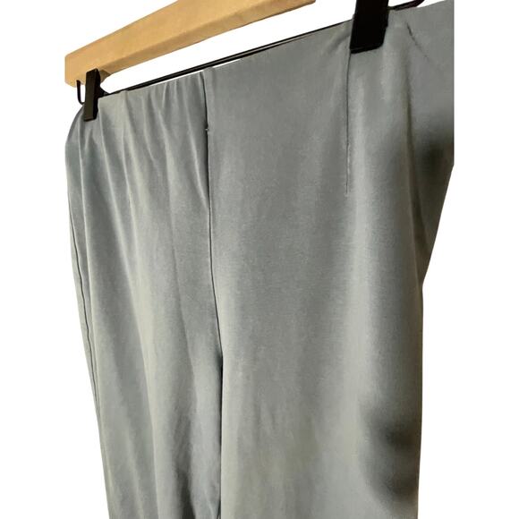 L L Bean Gorpcore Utility Lounge Cotton Cool Blue Relaxed Fit Straight Leggings - Picture 2 of 4